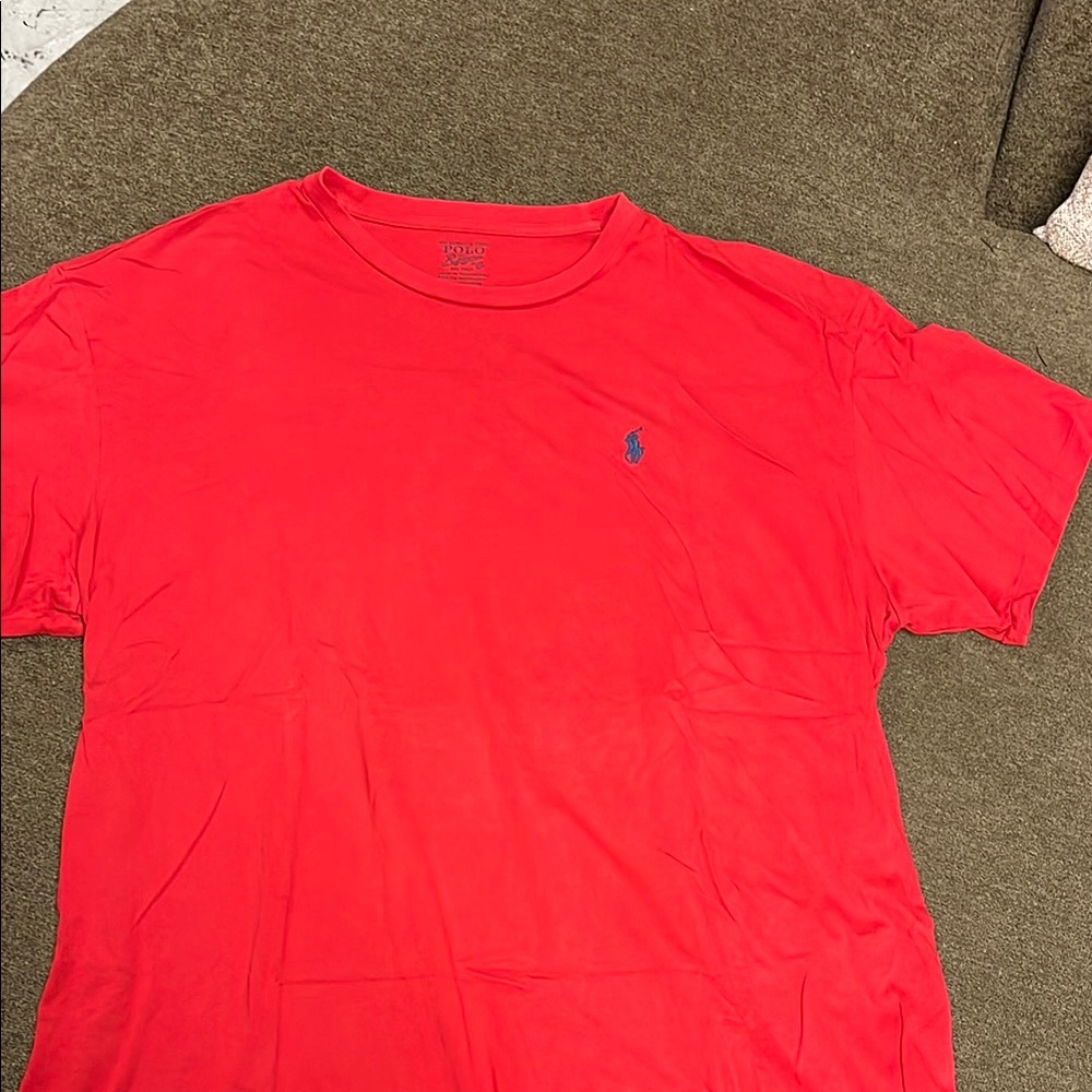 Polo by Ralph Lauren Red Short Sleeve Tee